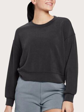 Lululemon x Peloton Softstreme Perfectly Oversized Cropped Crew- NWT